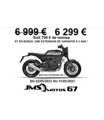 OFFRE SUR BRIXTON CROSSFIRE...